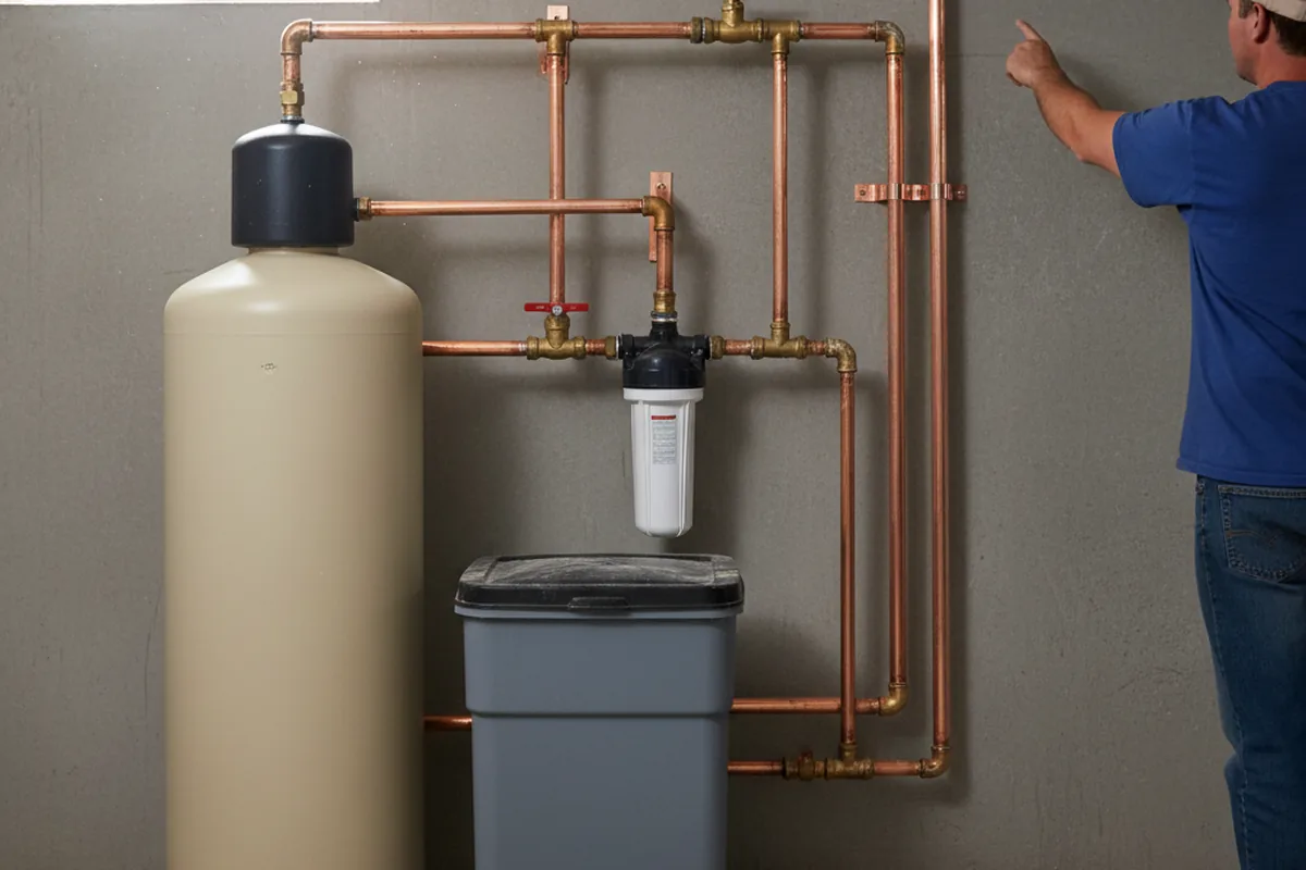 Whole-house water treatment system installed in Island Park